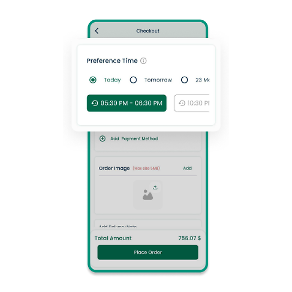 Schedule Order Delivery