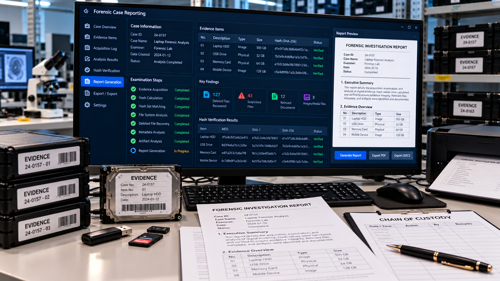 Forensic Reporting