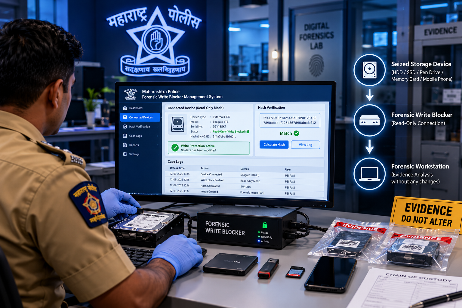 Forensic Write Blocker