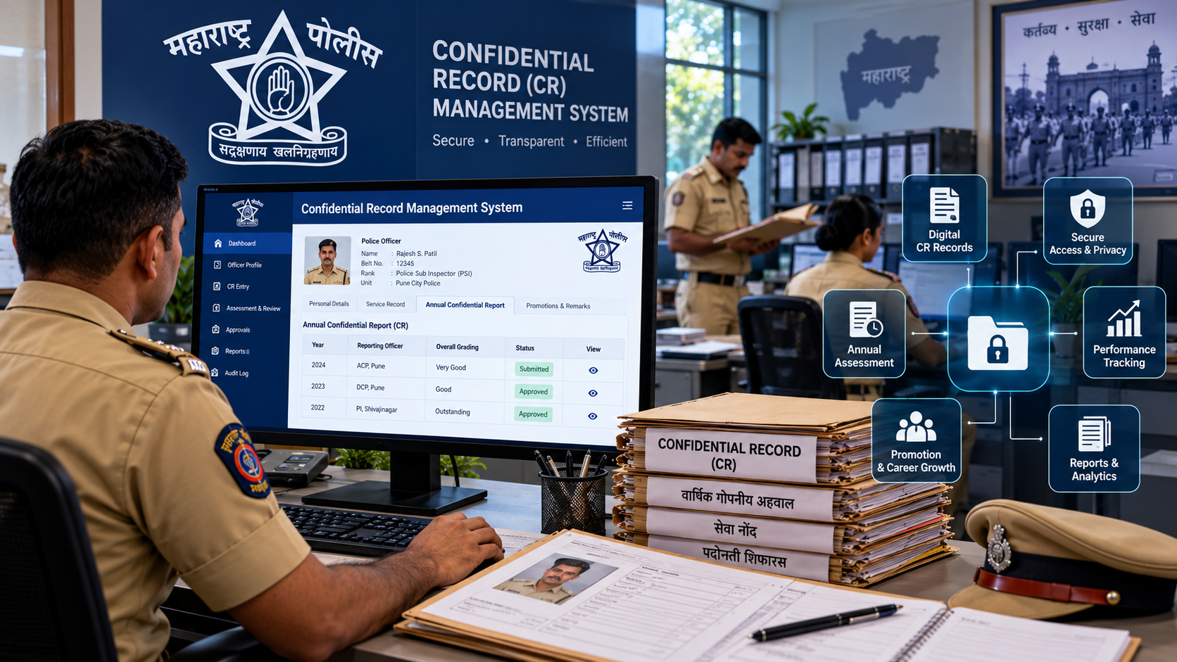 CR (Confidential Record) Management System